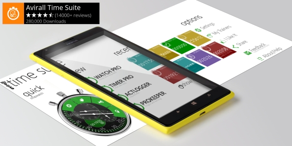 Avirall | Windows Phone | Timer | Stopwatch | Sports | Nokia | Nokia Lumia | Windows Phone 8.1 | Panorama